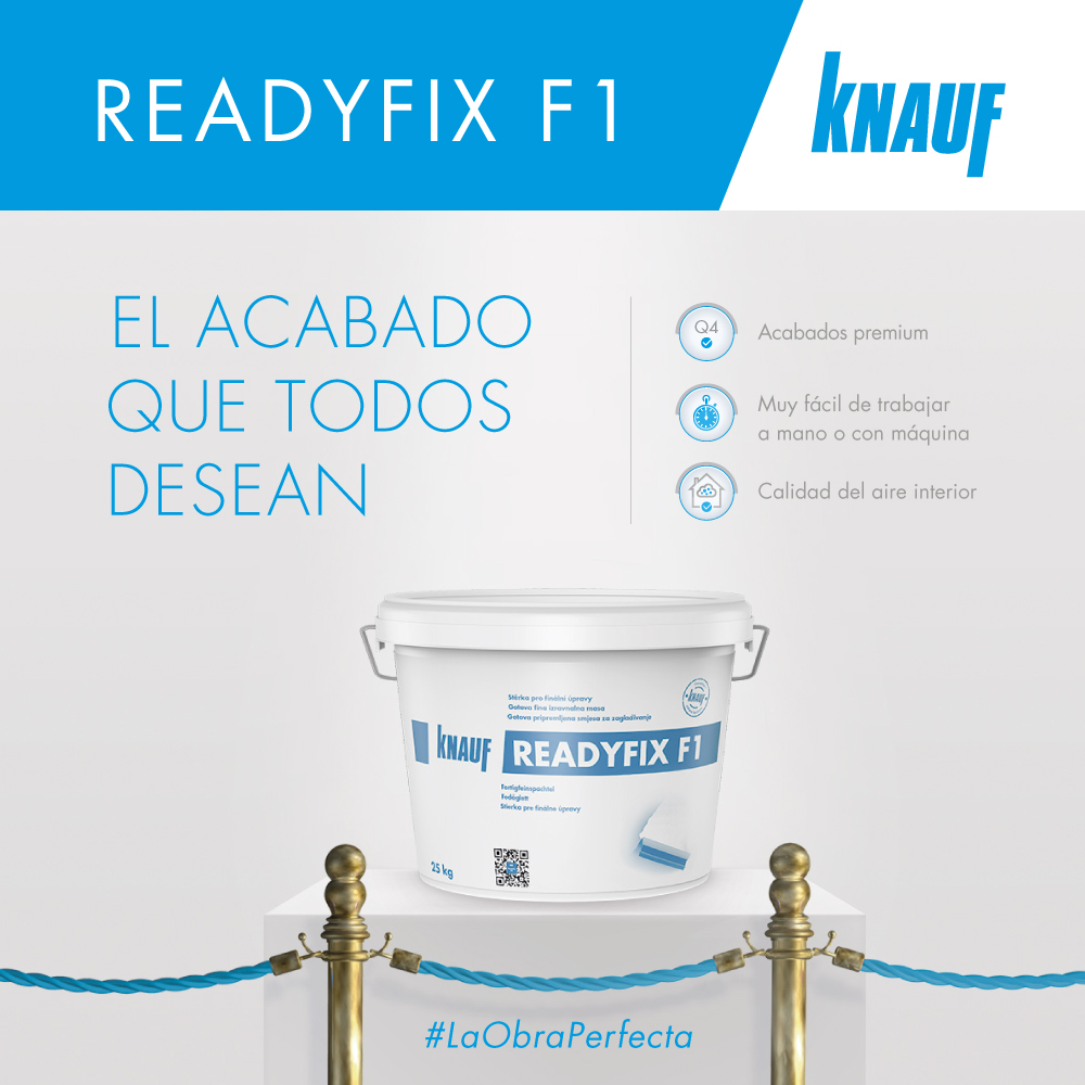 Knauf lanza una pasta en cubo de nueva generación para acabados Q4